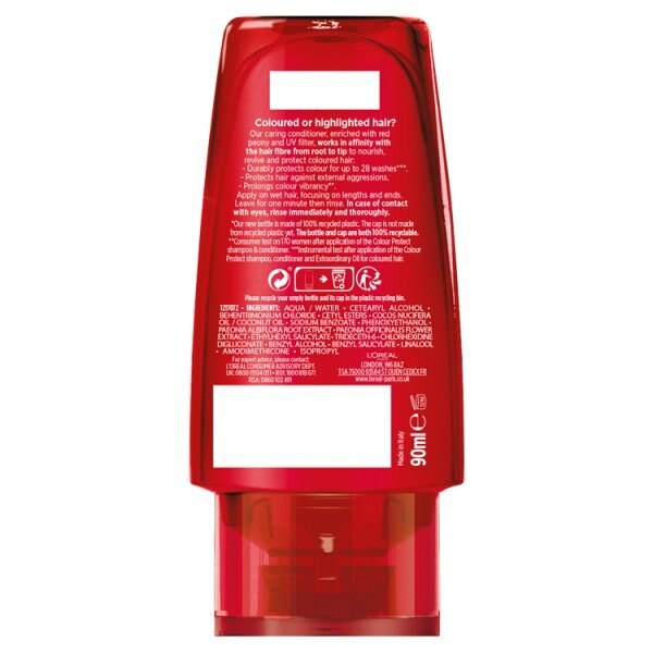 L'oreal Elvive Colour Protect Travel Size Conditioner 90Ml GOODS Superdrug   