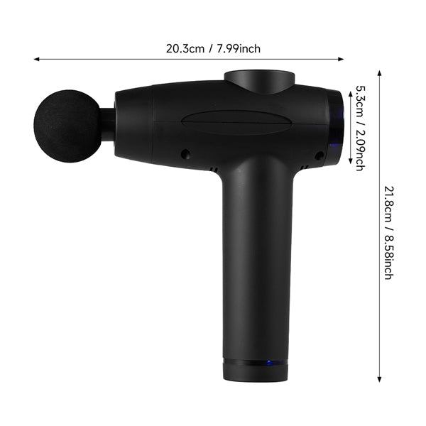 Livingandhome deep tissue massage gun 30 speeds 6 heads, imported from the UK