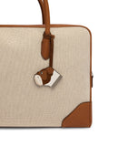 Dunhill leather bulldog charm (British brand)