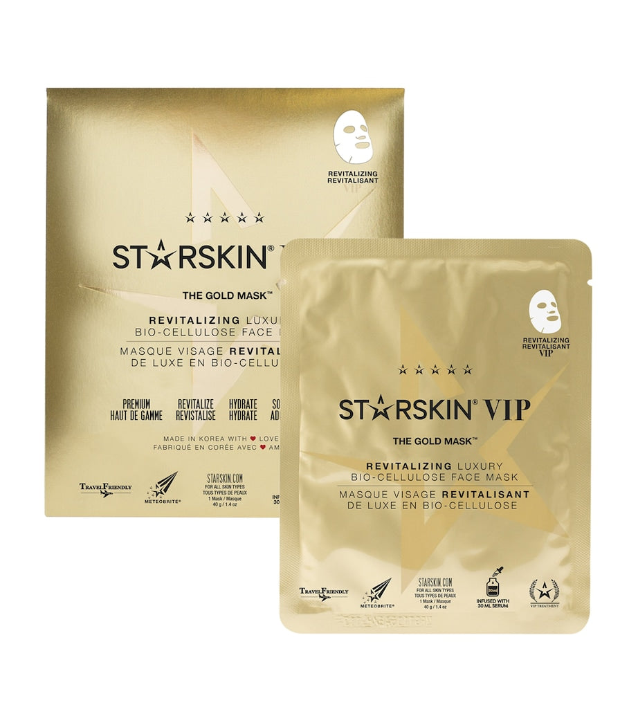 Starskin The Gold Mask Bio-cellulose Sheet 30ml (British brand)