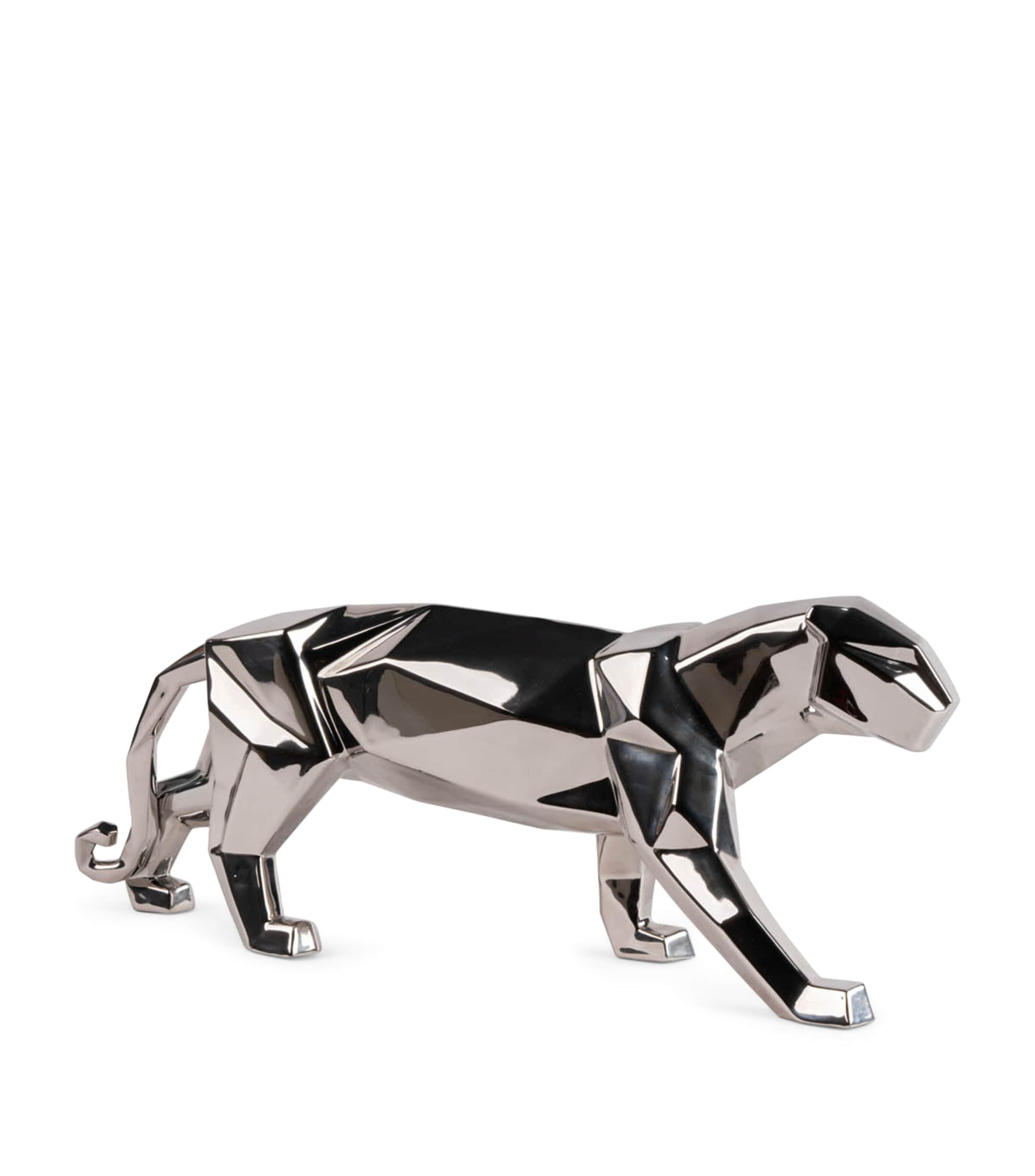 Lladró Porcelain Panther Figurine, UK version