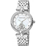 Roberto Cavalli mother of pearl ladies watch stainless steel, UK version