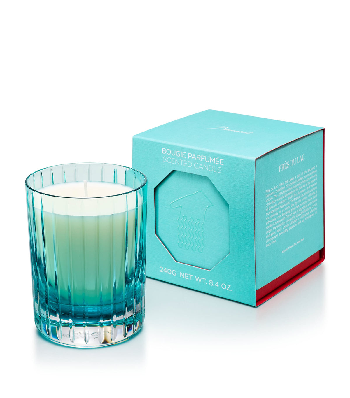 Baccarat Près du Lac scented candle 700g - British product