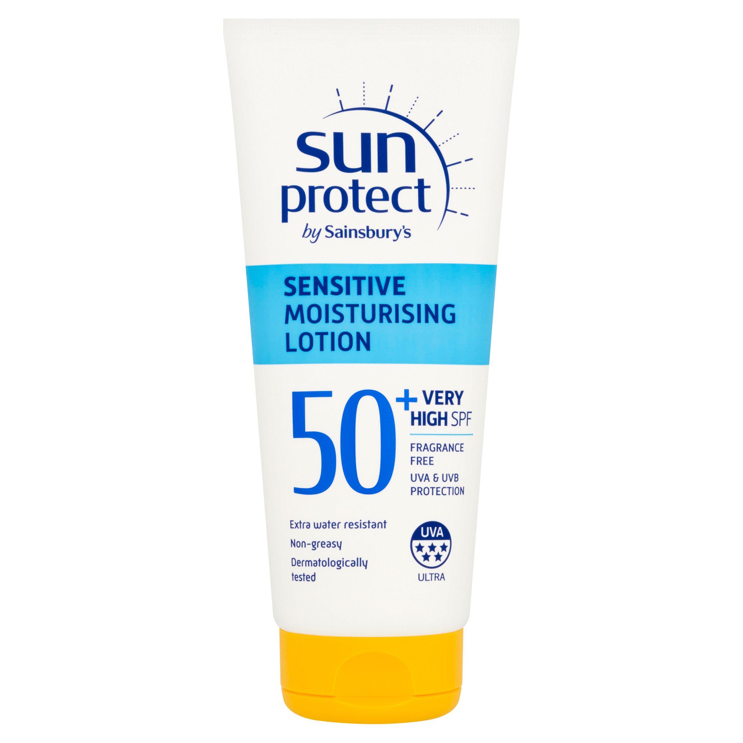 Sun Protect Sensitive Sun Lotion SPF50+ 200ml GOODS Sainsburys   