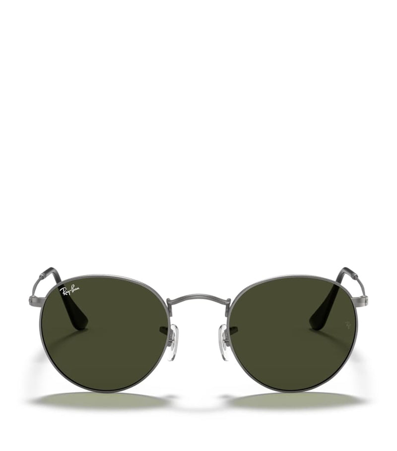 Ray-Ban RB3447 round metal sunglasses (British brand)