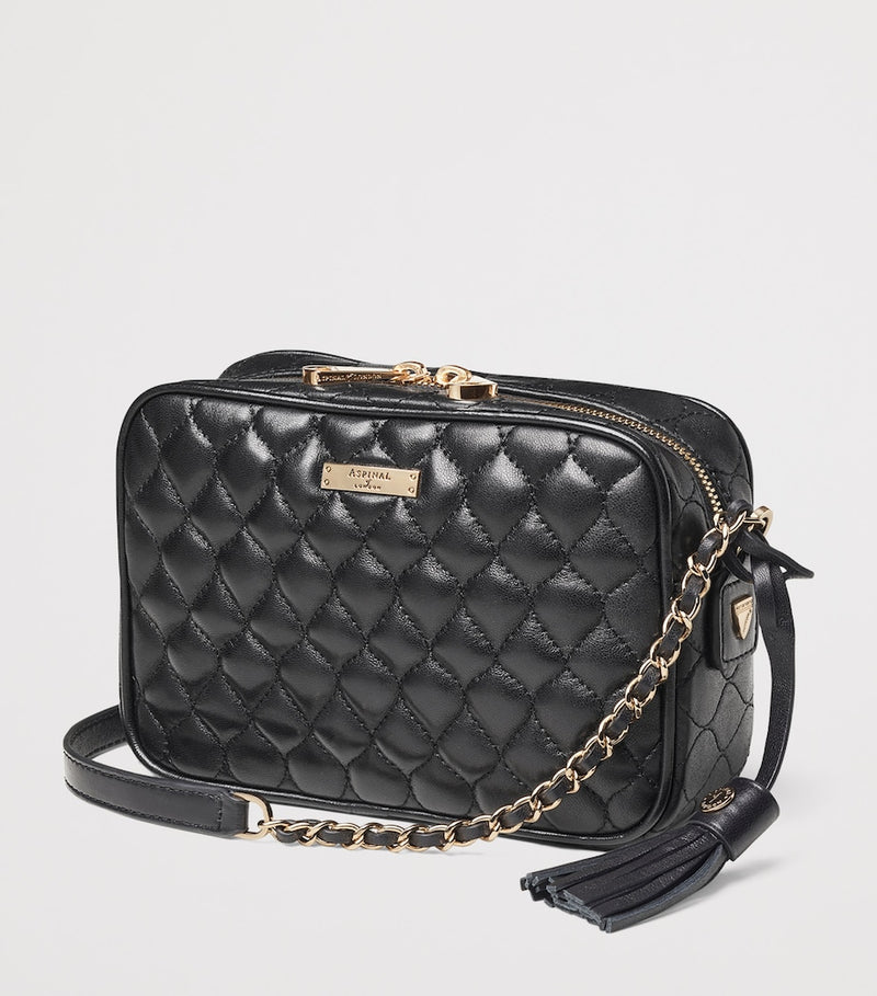 Aspinal of London Alice leather cross-body bag - British product