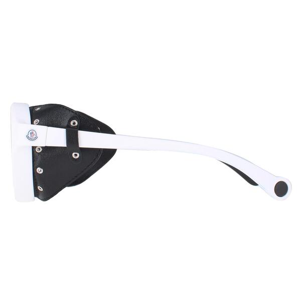 Moncler ML0046 white unisex sunglasses, imported from the UK