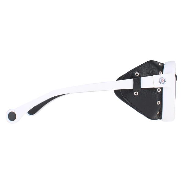Moncler ML0046 white unisex sunglasses, imported from the UK