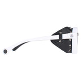 Moncler ML0046 white unisex sunglasses, imported from the UK