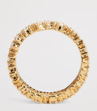 Suzanne Kalan yellow gold diamond eternity ring, UK version