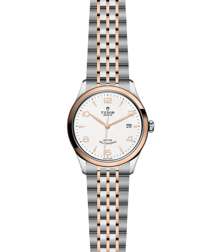 TUDOR 1926 stainless steel and rose gold watch 39mm, UK version
