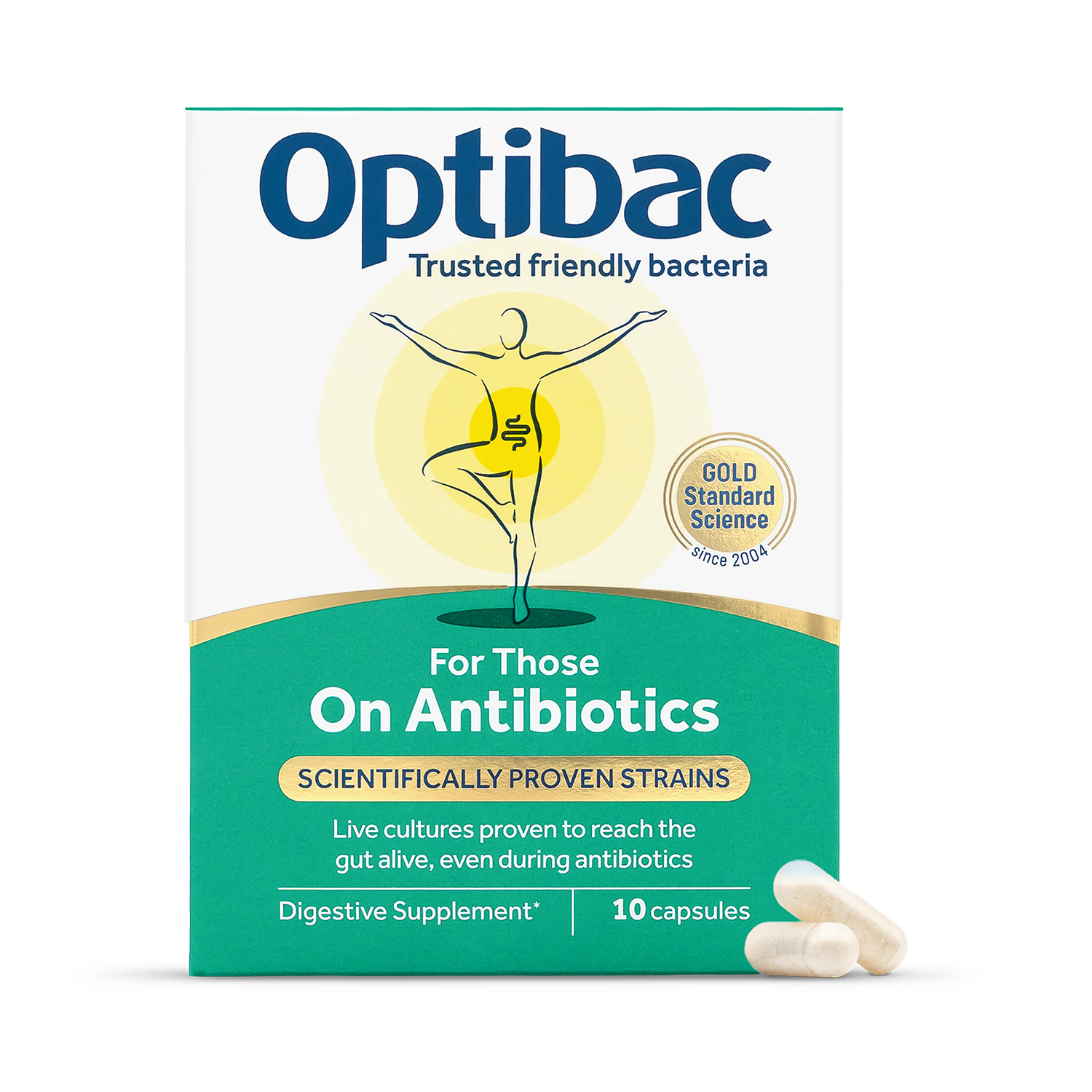 Optibac probiotic for antibiotics 10 capsules, UK version