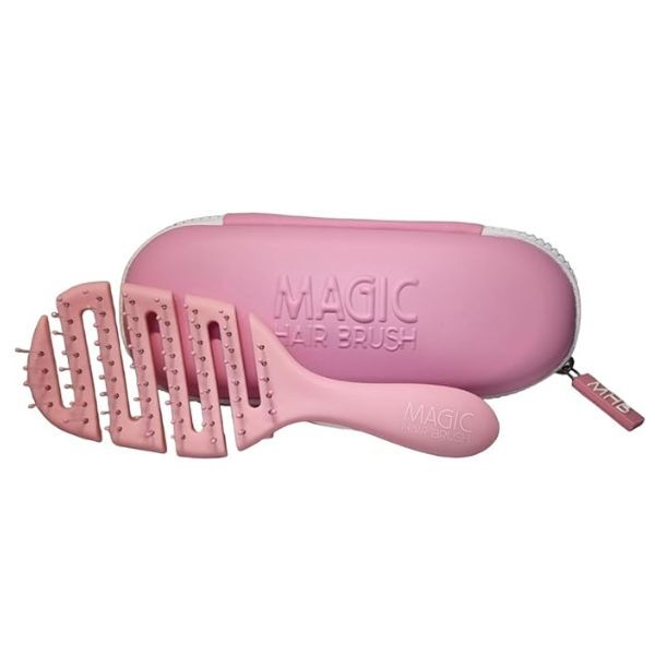 Magic Hair Brush Mini Detangler Pink, imported from the UK