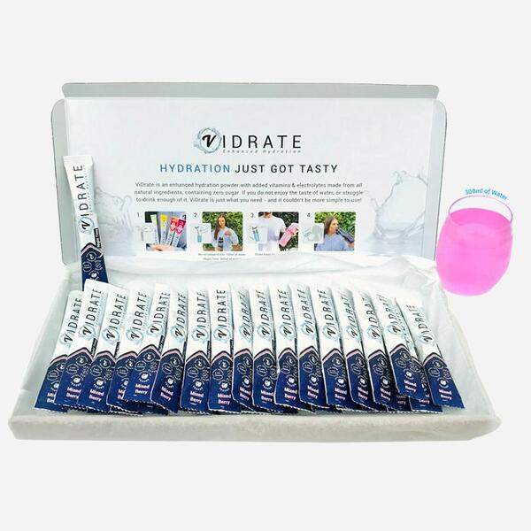 ViDrate Night Time Hydration Sachets Mixed Berry X 30 GOODS Superdrug   