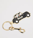 Harrods metal black cab keyring with King's Guard (British brand)