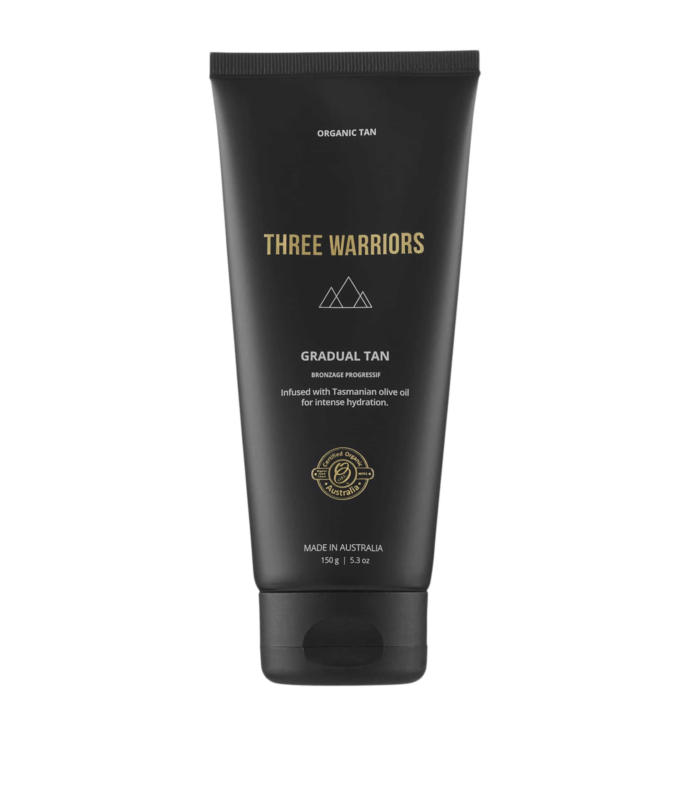 Three Warriors gradual tan lotion 150g (British brand)