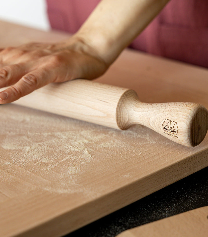 Marcato Classic large rolling pin, imported from the UK