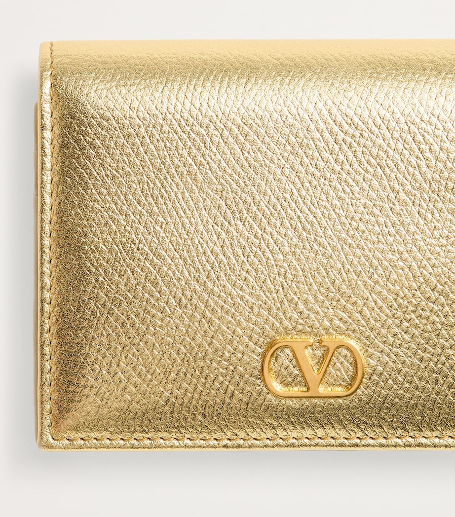 Valentino Garavani leather bifold wallet VLogo Signature, UK version
