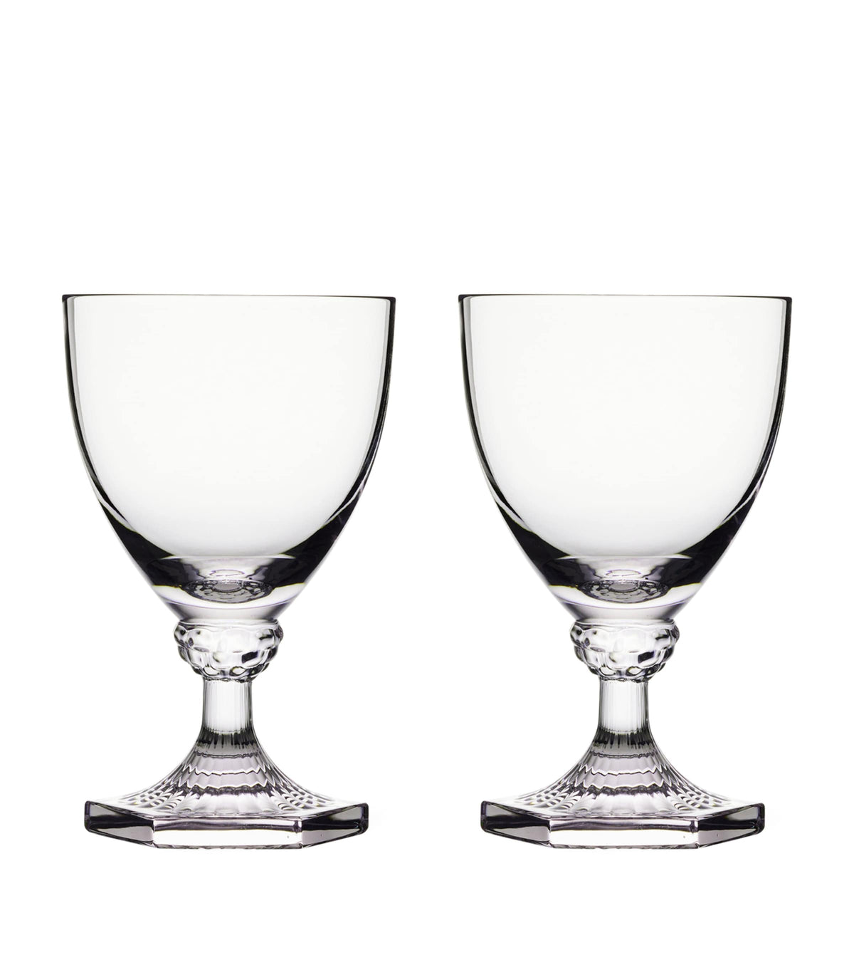 Royal Copenhagen Aurora wine glasses set of 2 with 260ml capacity, imported from the UK