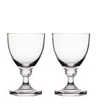 Royal Copenhagen Aurora wine glasses set of 2 with 260ml capacity, imported from the UK
