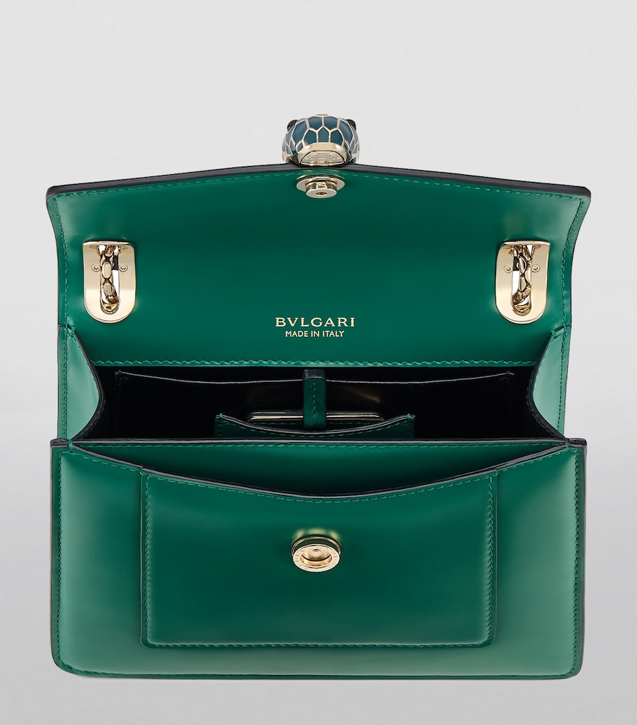 Bvlgari leather Serpenti Forever cross-body bag, imported from the UK