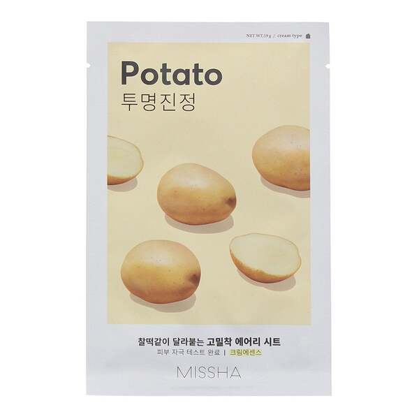 Missha Airy Fit Potato Sheet Mask 19G (British brand)