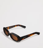 Joseph Bahia oval sunglasses with acetate frame, imported from the UK