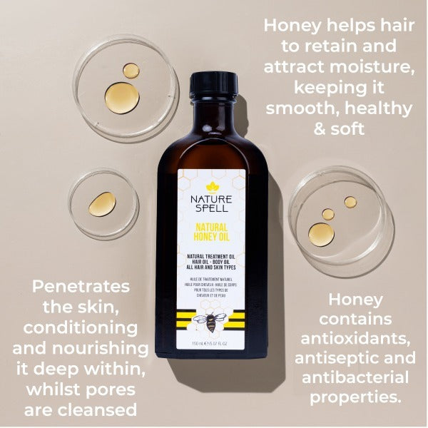 Nature Spell Honey Treatment Oil For Hair & Body GOODS Superdrug   