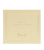 Harrods place setting cards set of 24, UK version