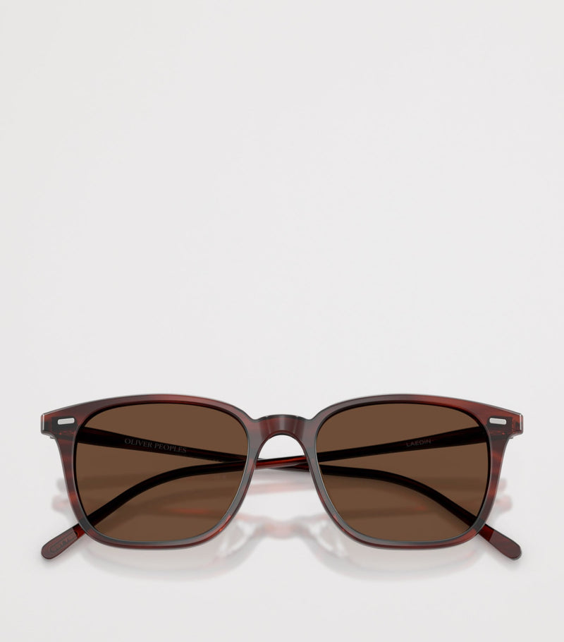 Oliver Peoples Laedin eckige Sonnenbrille Acetat, UK Version