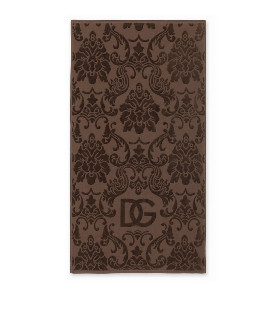 Dolce&Gabbana cotton jacquard bath towel set (British brand)