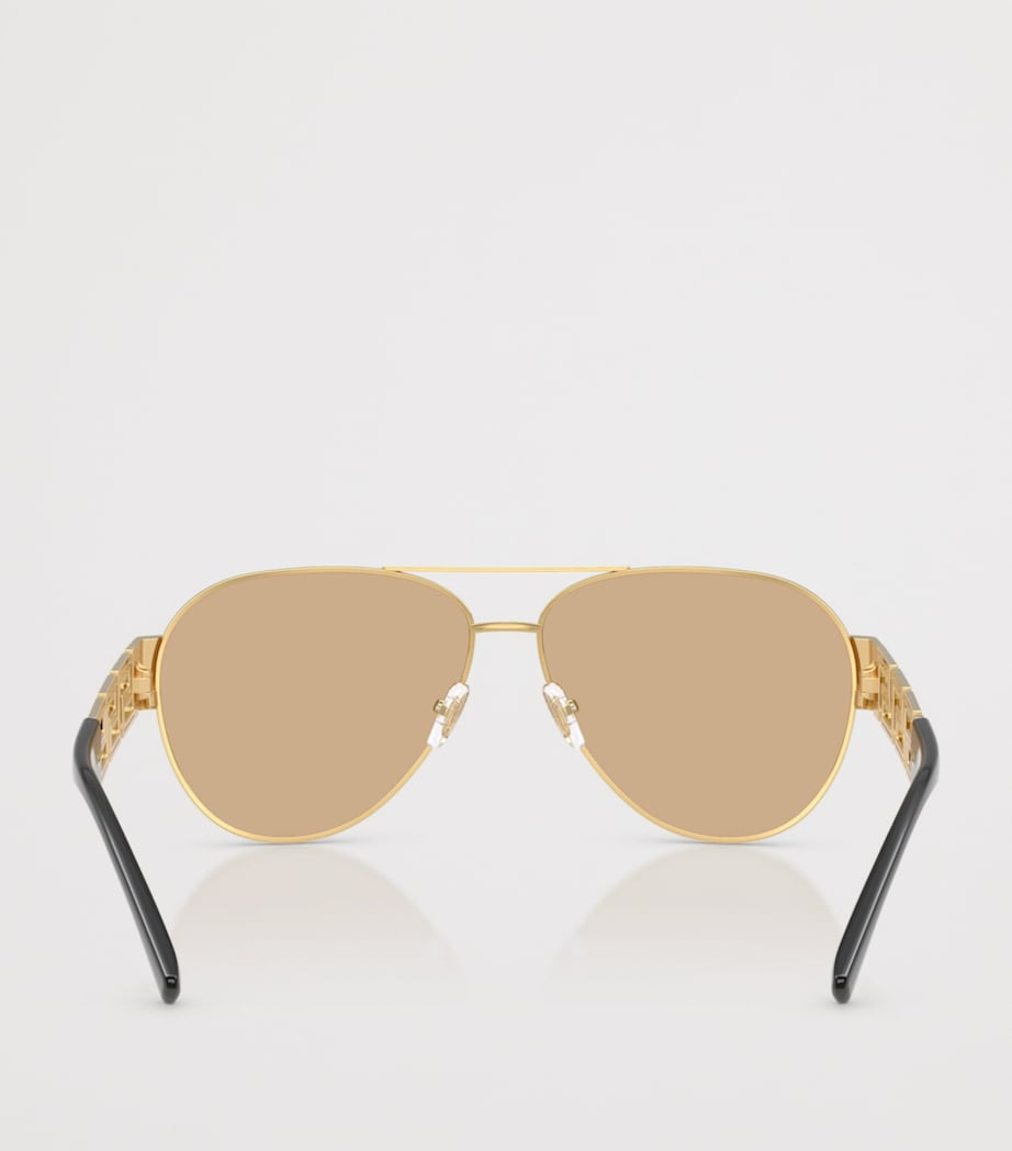 Versace metal pilot sunglasses VE2289 (British brand)