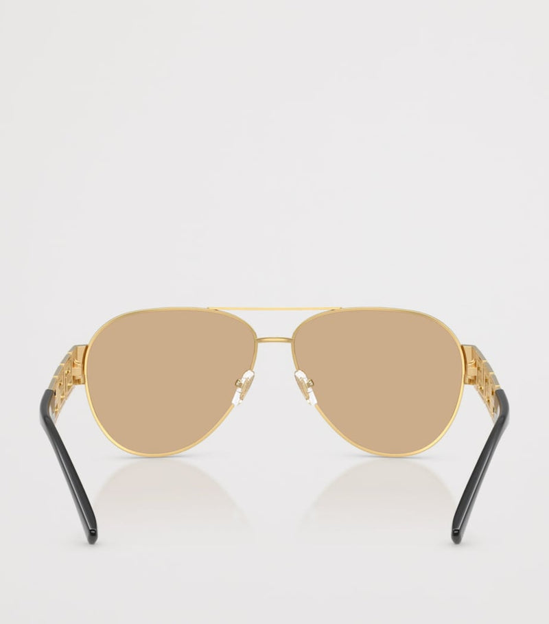 Versace metal pilot sunglasses VE2289 (British brand)