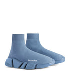 Knitted Sneakers with Ergonomic Sole and Lace-Up Fastening