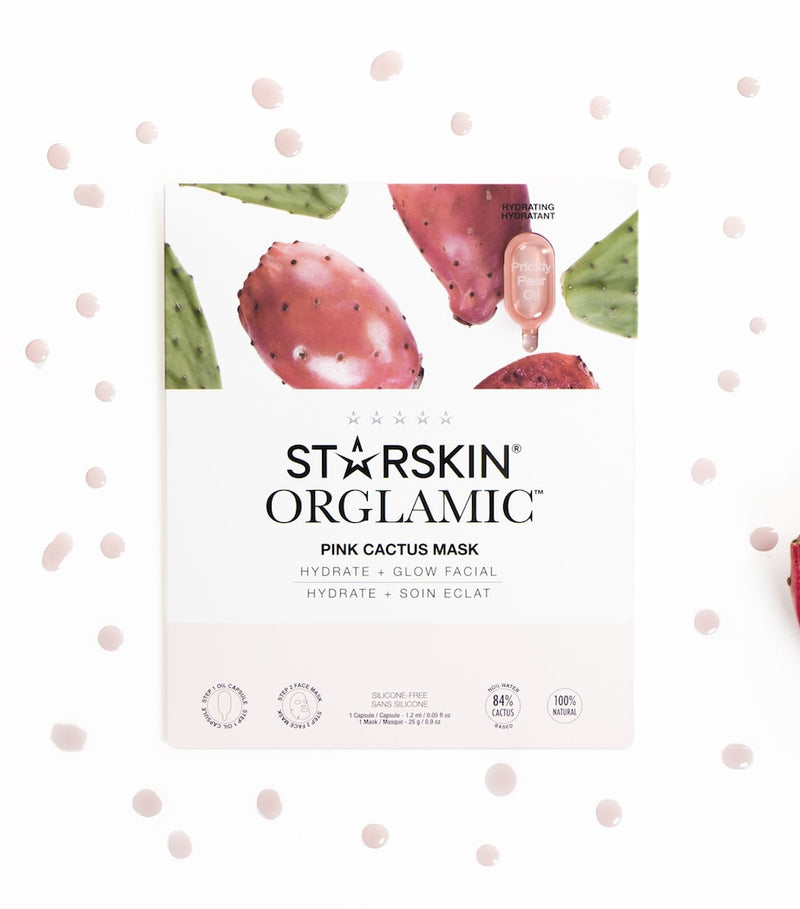 STARSKIN Pink Cactus Sheet Mask 1.2ml (British brand)