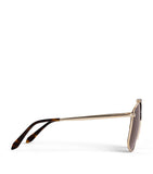 Alaïa metal aviator mask sunglasses, UK version