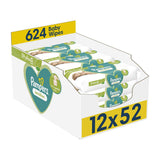 Pampers Sensitive Baby Wipes Plastic Free 12 Packs = 624 Baby Wet Wipes GOODS Boots   