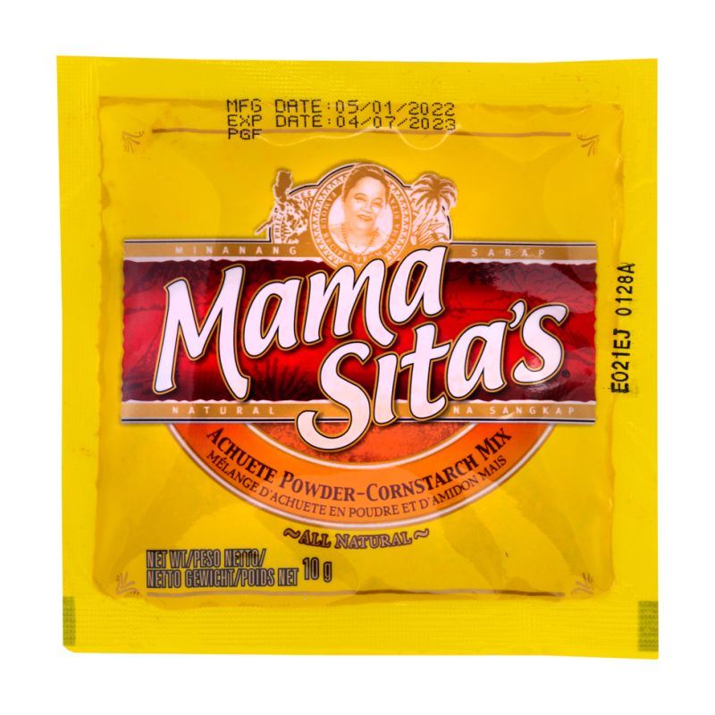 Mama Sita's achuete powder-cornstarch mix, UK version