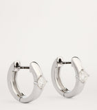 Anita Ko white gold diamond huggie earrings - British product