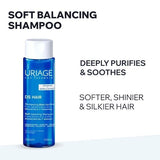 Uriage DS Hair Soft Balancing Shampoo 200ml (British brand)