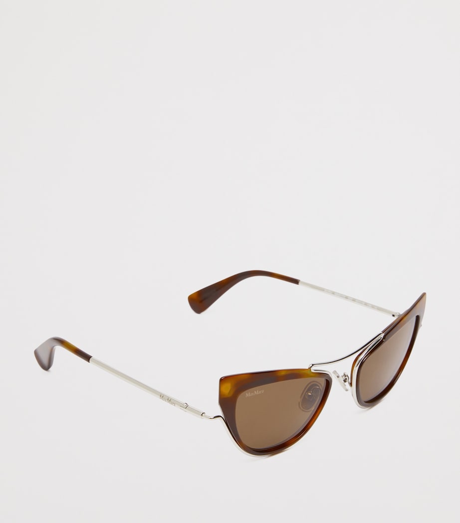 Max Mara metal cat-eye sunglasses (British brand)