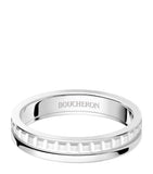 Boucheron Quatre Double White Edition wedding band 4mm, UK version