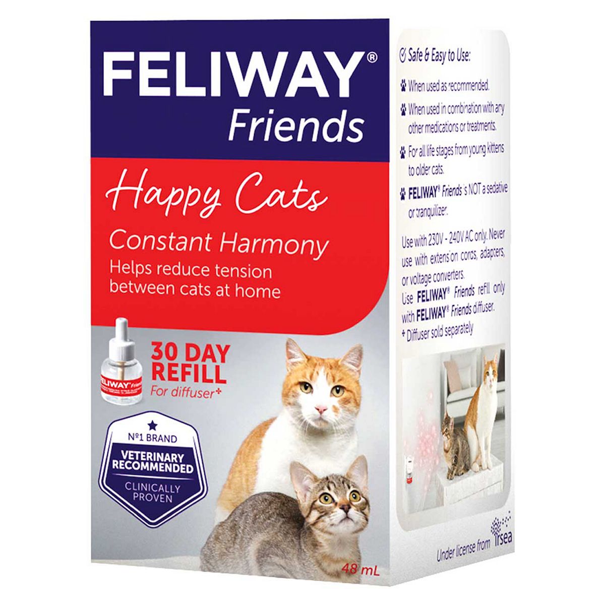 Feliway Friends Diffuser Refill - 48ml GOODS Boots   