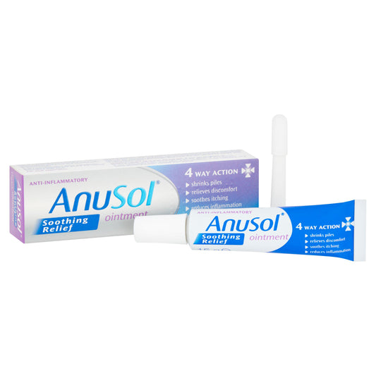Anusol Soothing Relief Ointment 15g stomach & bowel Sainsburys   