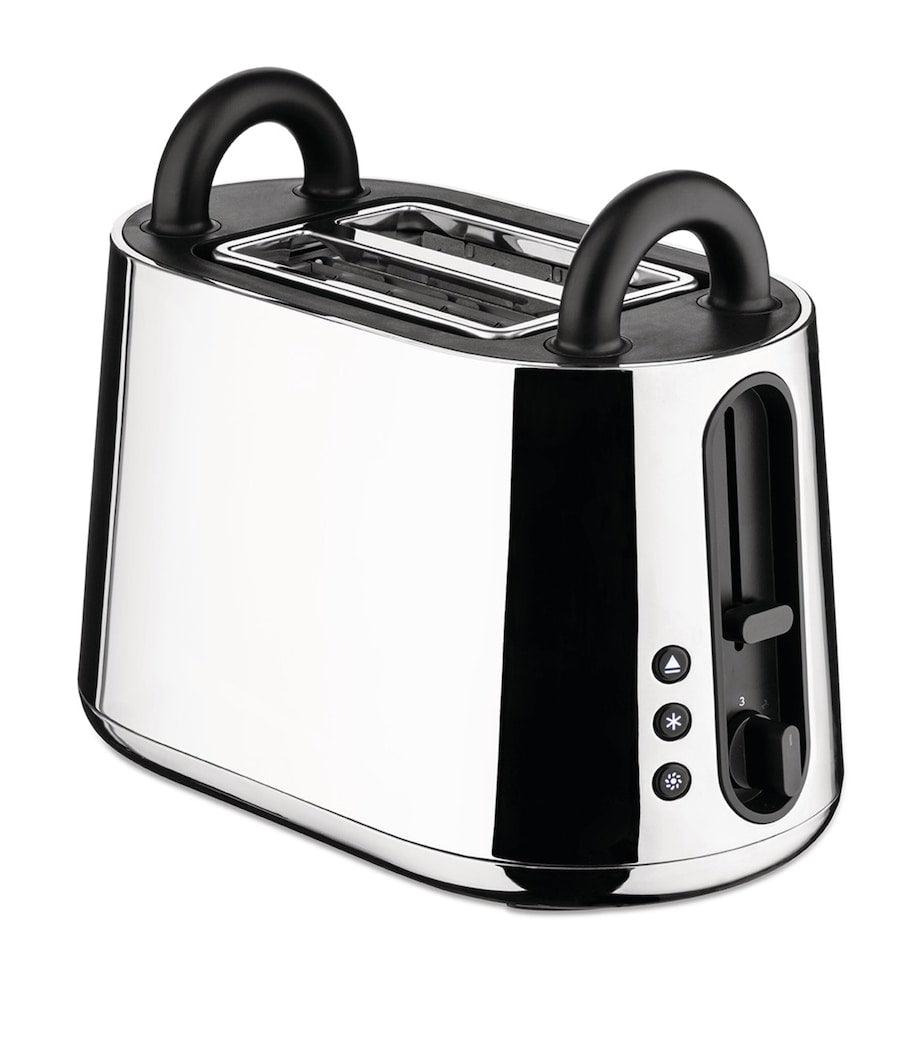 Alessi Toru stainless steel electric toaster - British product