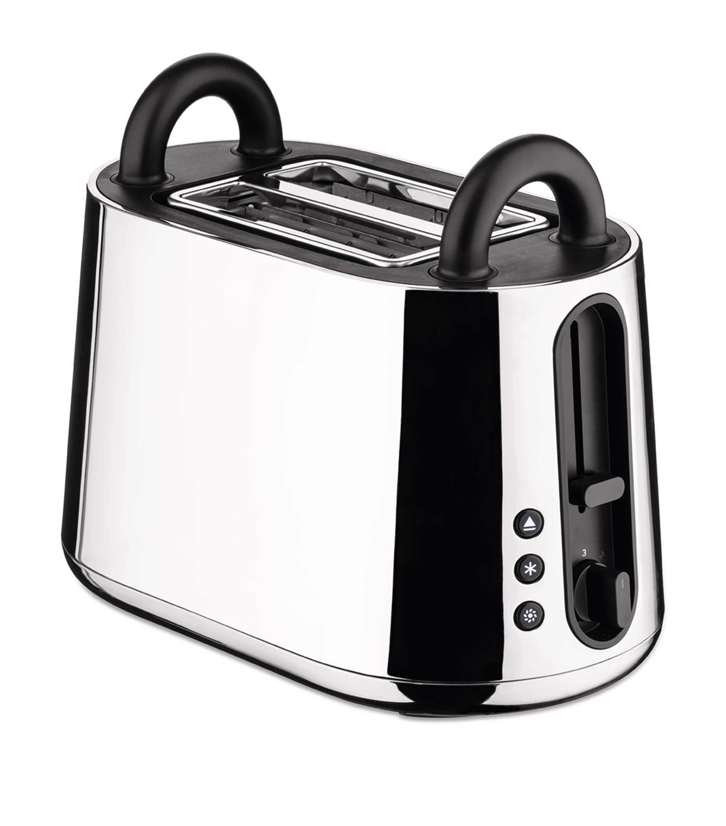 Alessi Toru stainless steel electric toaster - British product