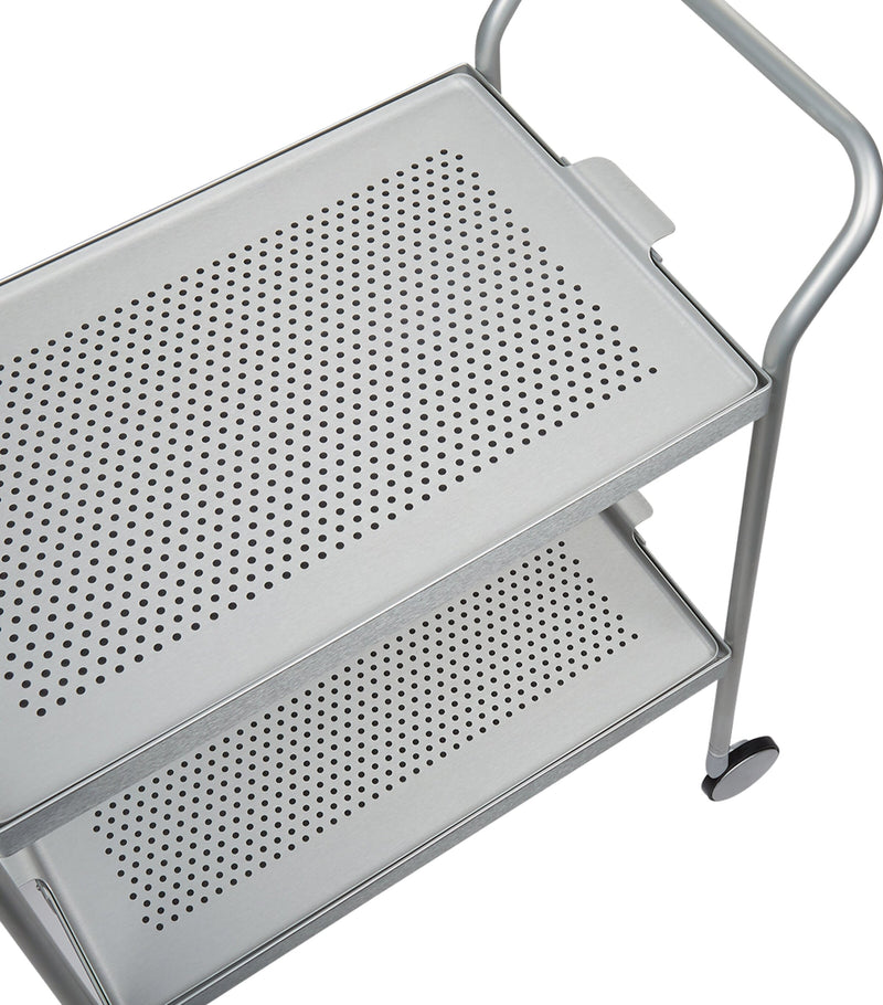 Kaymet Rubber Grip Two-Tiered Trolley, UK version