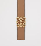 LOEWE reversible Anagram Bombé belt 3cm - British product