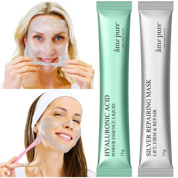 âme pure Jelly Glow Rubber Mask Smooth & Glow, imported from the UK