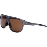 Under Armour brown UADOMINATE F sunglasses, imported from the UK